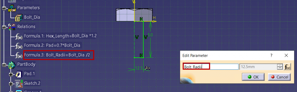 Edit the formula