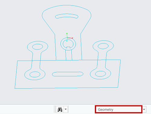 Selection filter Geometry